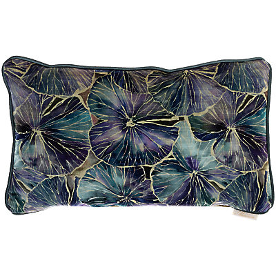 Voyage Nelumbo Cushion, Sapphire Voyage Nelumbo Cushion, Sapphire